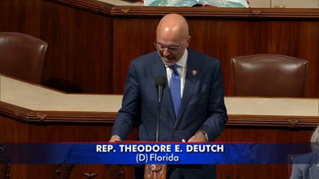 Rep. Ted Deutch Final Floor Speech смотреть онлайн