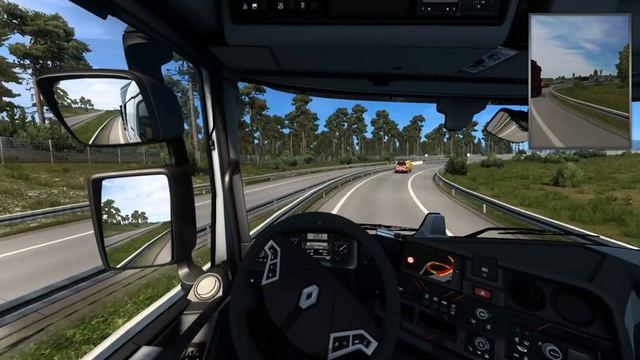 ETS2 | RENAULT T | Long Delivery | Heavy Load BERLIN TO SZCZECIN | Euro Truck Simulator 2 смотреть онлайн