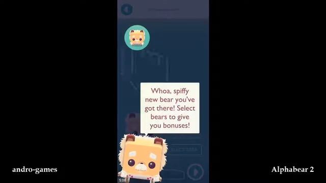 Alphabear 2 (by Spry Fox LLC) - english word puzzle for android and iOS - gameplay. смотреть онлайн
