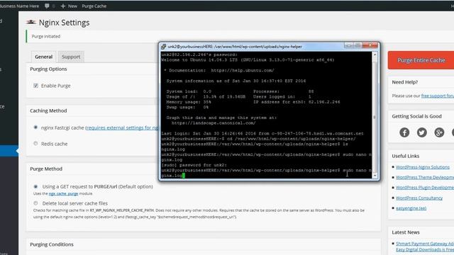 Nginx WordPress WebsiteS w/ FastCGI installed. Spokane Web Design смотреть онлайн