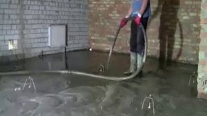 Мокрая стяжка | Механизированный способ | Немецкая технология