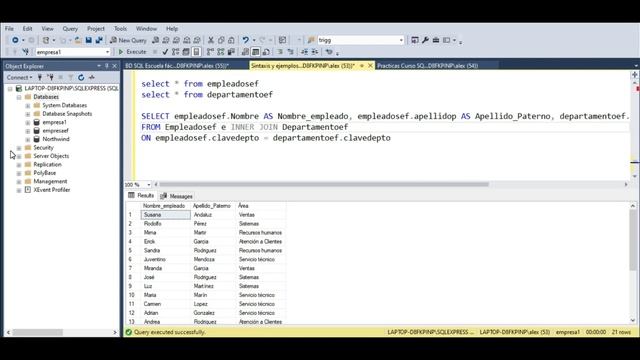 SQL 5 - INNER JOIN y Alias (Sintaxis y ejemplos) смотреть онлайн