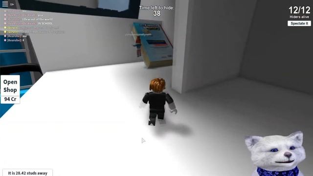 ☺ПРЯТКИ в РОБЛОКС и МАРСИК шустрик приключения в roblox смешное видео как мульт игровой летсплей смотреть онлайн