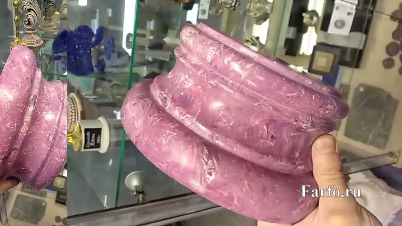 База колонны имитация розового мрамора смотреть онлайн