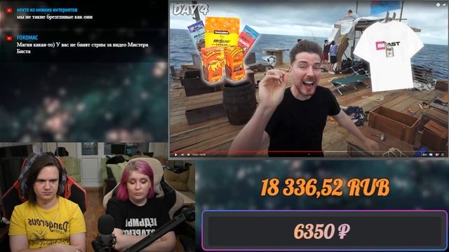 7 Дней в Открытом Море | РЕАКЦИЯ НА @MrBeast | смотреть онлайн