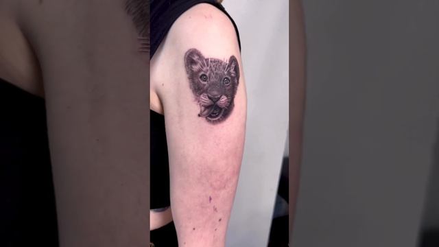 The Cutest Lion Tattoo Ever! ? #tattoo #tattooshorts #shorts смотреть онлайн