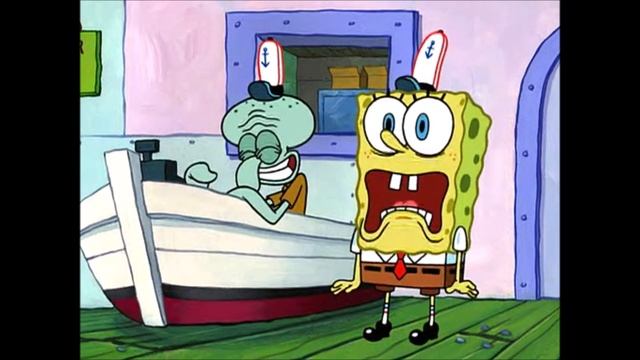 SpongeBob SquarePants 'Graveyard Shift' is NIGHTMARE FUEL смотреть онлайн