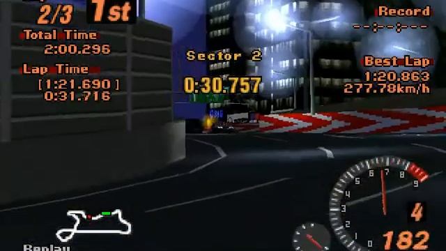 Gran Turismo 2 - Nissan Skyline GT-R V spec II '94 (R32) смотреть онлайн