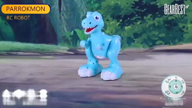Parrokmon RC Dinosaur Robot - GearBest.com смотреть онлайн