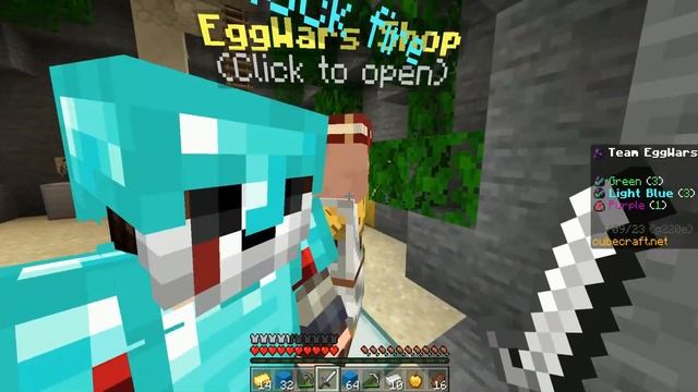 КАК НАМ ПОБЕДИТЬ В ЭТОЙ ИГРЕ В МАЙНКРАФТ? EGG WARS смотреть онлайн