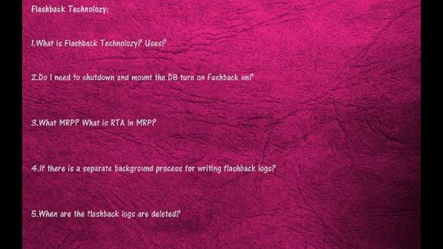 Oracle DBA Real Time Interview Questions смотреть онлайн