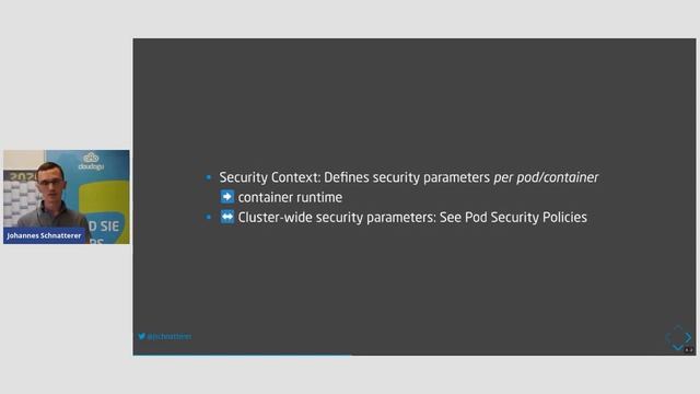Secure by Default? Anwendungssicherheit mit Kubernetes-Bordmitteln verbessern смотреть онлайн