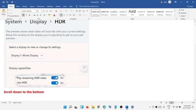 How To Enable Or Disable HDR And Auto HDR On Windows 11 смотреть онлайн