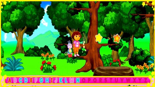Dora The Explorer Dora's Alphabet Forest Adventure | Fun Kids Game | Best games for kids смотреть онлайн