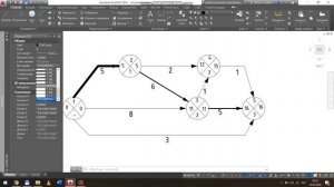 Расчет сетевого графика