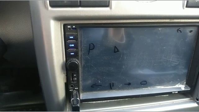 Магнитофон 2din... подсветка не работает смотреть онлайн