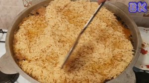 Настоящий Восточный ПЛОВ, 2.5 кг риса, на 25 человек, все гости попросили добавок