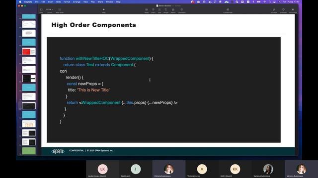 Rolling Scopes School Lithuania. React. Part 3 смотреть онлайн