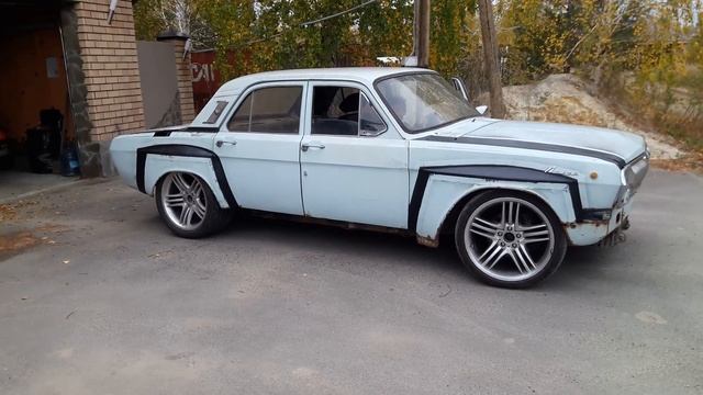 Волга Газ24 на базе mercedes W210 Е420 смотреть онлайн