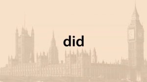 Простое прошедшее время The Past Simple Tense – правильные глаголы