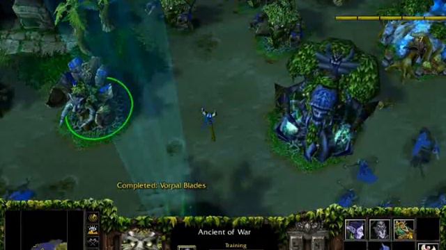 Warcraft 3 Frozen Throne Night Elf Campaign Chapter #2-The Broken Isles смотреть онлайн
