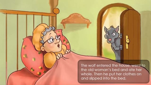 learn English through story - Little Red Riding Hood _ENGLISH FOR ALL смотреть онлайн