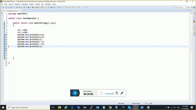 Core Java Online Training Session 101 | Java Tutorial In Hindi | Java Tutorial For Beginners