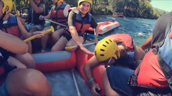 Turcia rafting,my experience of passing a turbulent river on a kayak