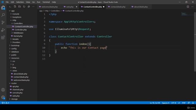 9 How to Make Controller And Get Url Request смотреть онлайн