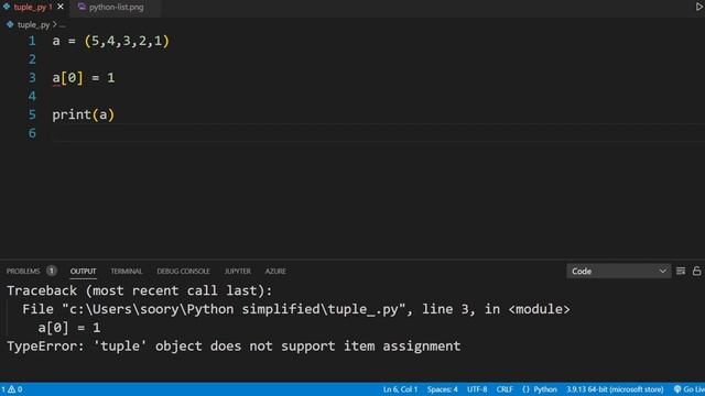 Python Beginner Tutorial #15 Tuples смотреть онлайн