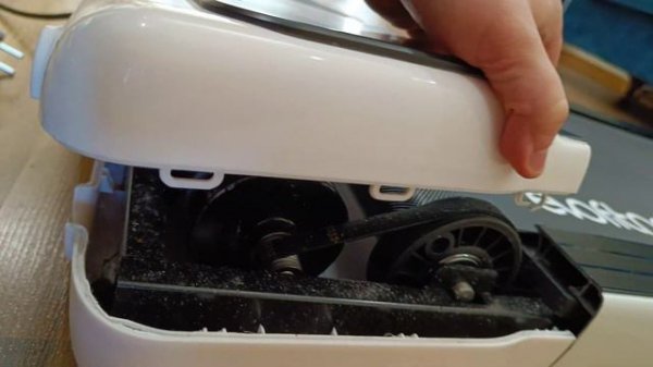 Частичная разборка беговой дорожки Evo Fitness Speed