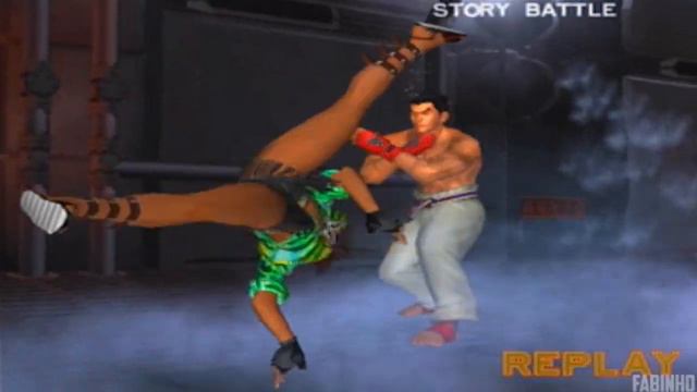 Tekken 4 - Gameplay no PS2 смотреть онлайн