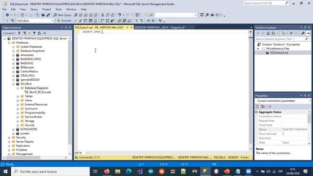 18-SENTENCIAS EN SQL SERVER INSERT, UPDATE, DELETE, SELECT PARTE 1 смотреть онлайн