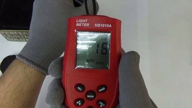 Замер яркости 96LED 9W + Люксометр HS1010A смотреть онлайн