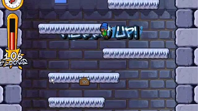 Icy Tower 1.4, my first gameplay... смотреть онлайн