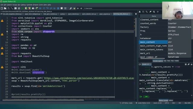 TUTORIAL TEXT PRE PROCESSING BAHASA INDONESIA (NATURAL LANGUAGE PROCESSING) смотреть онлайн