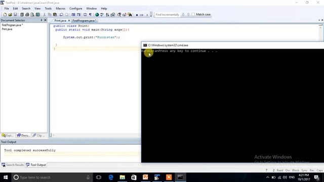 How To Print in java 5(by T4 Kurd) смотреть онлайн