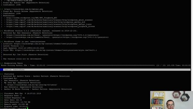 Como Usar o WPSCAN смотреть онлайн