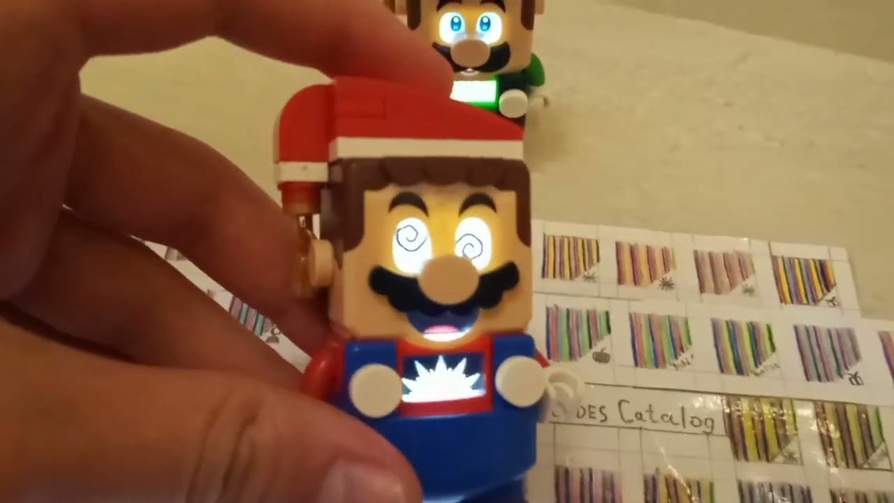 Egg Barcode From Winter 2023 Sets of Lego Super Mario Luigi Peach in my action bricks catalog смотреть онлайн