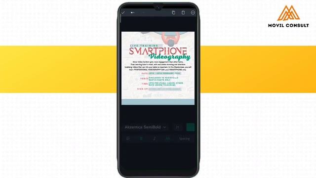 Canva Tutorial: How to Design Flyers with Canva Mobile App смотреть онлайн