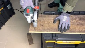 Как резать ламинат / фанеру болгаркой без пыли.