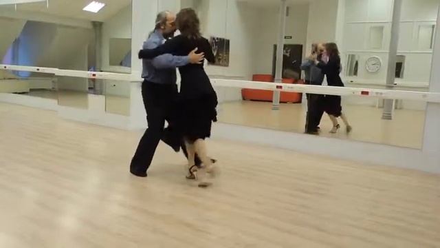 EdissaDNItango. Ольга Зимник и Эдвин Галустов . Ревью урока. смотреть онлайн