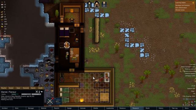 RimWorld - Let's fix my missing texture. Do my colonist survive? смотреть онлайн