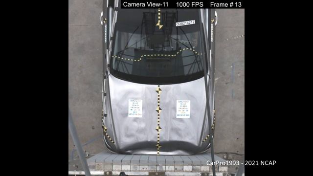 2021-2022 Genesis G80 NHTSA Full-Overlap Frontal Crash Test смотреть онлайн