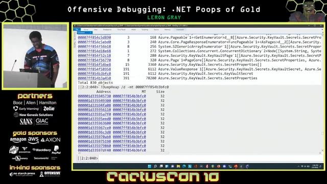 CC10 - Offensive Debugging: .NET Poops of Gold смотреть онлайн