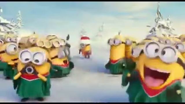 Новогоднее видео миньонов. Гадкий Я. Миньоны и Новый Год. смотреть онлайн