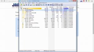 Чем занято место на диске
