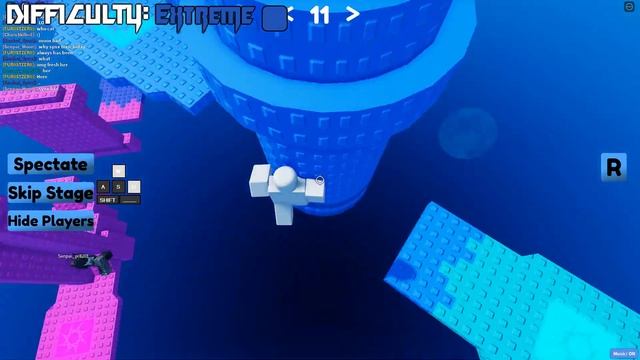 Alex's WaII WaIk Per DIfficulty Chart Obby [All Stages 1-18] (ROBLOX Obby) смотреть онлайн