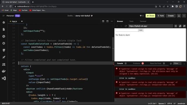 Mastering ReactJS: Building a Todo App from Scratch смотреть онлайн