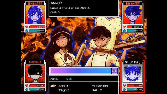 Lvl 34 Unbread Twins (one day left) Itemless Toastless [OMORI] смотреть онлайн